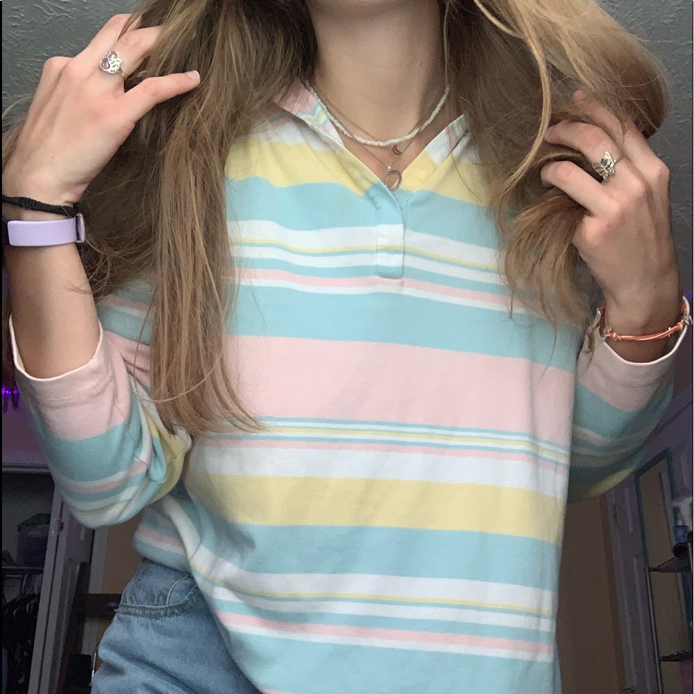 Pastel striped Shirt